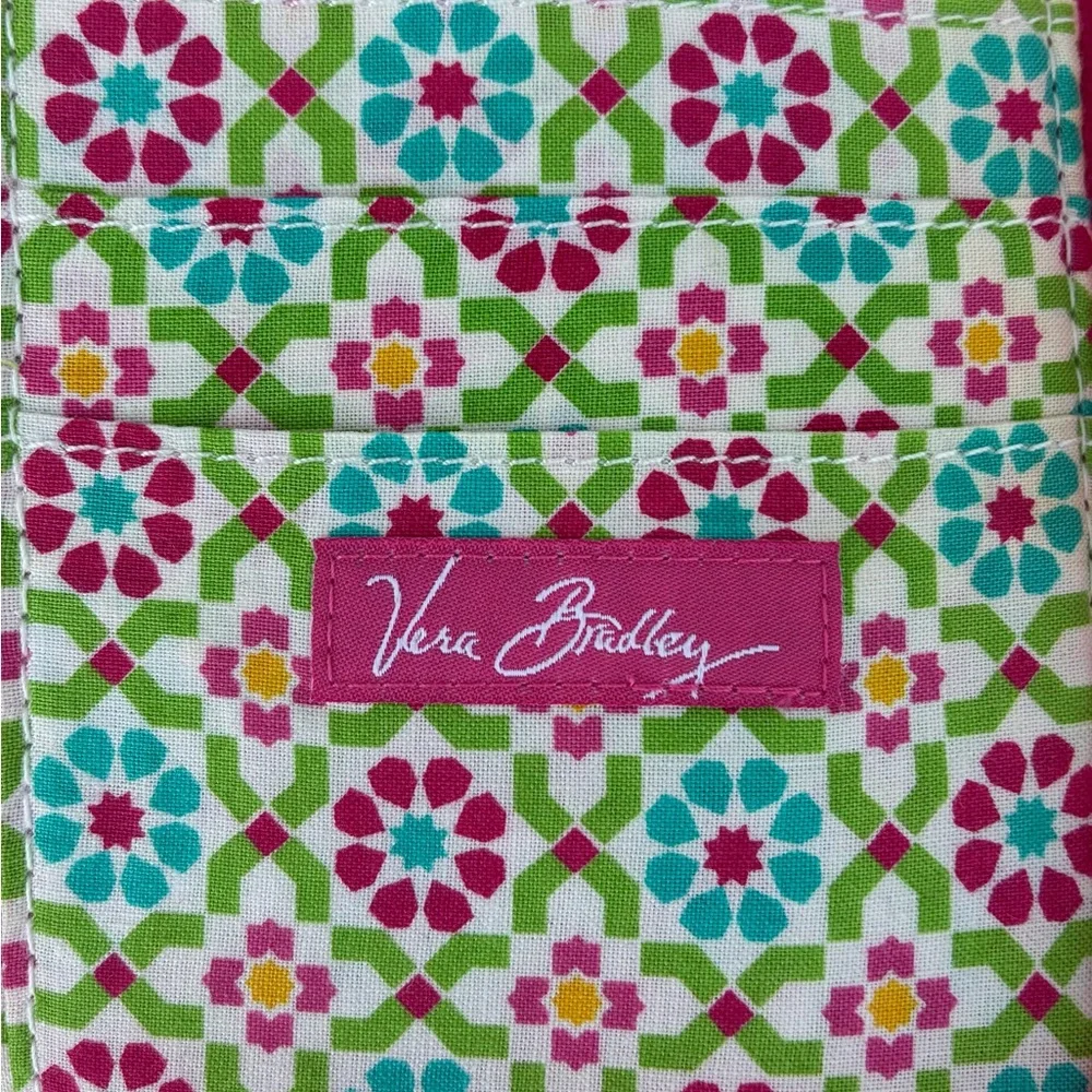 Vera Bradley Capri Travel Passport Organizer/Wallet Capri Melon Multicolor - Picture 5 of 5